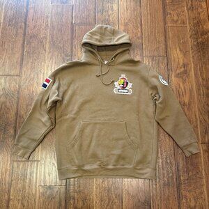 BACKWOODS ROLLING LOUD LOS ANGELES BROWN HOODIE - SIZE XL